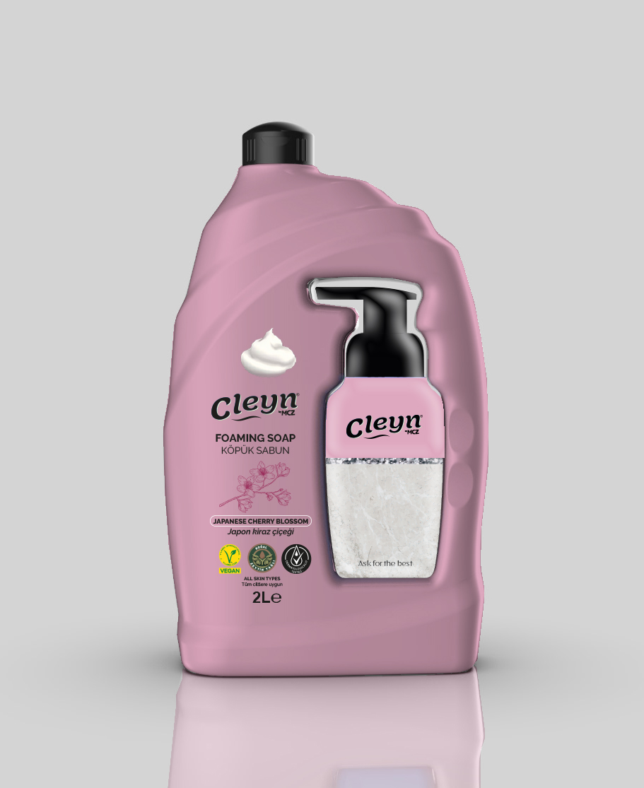 CLEYN Japon Kiraz Çiçeği Köpük Sabun