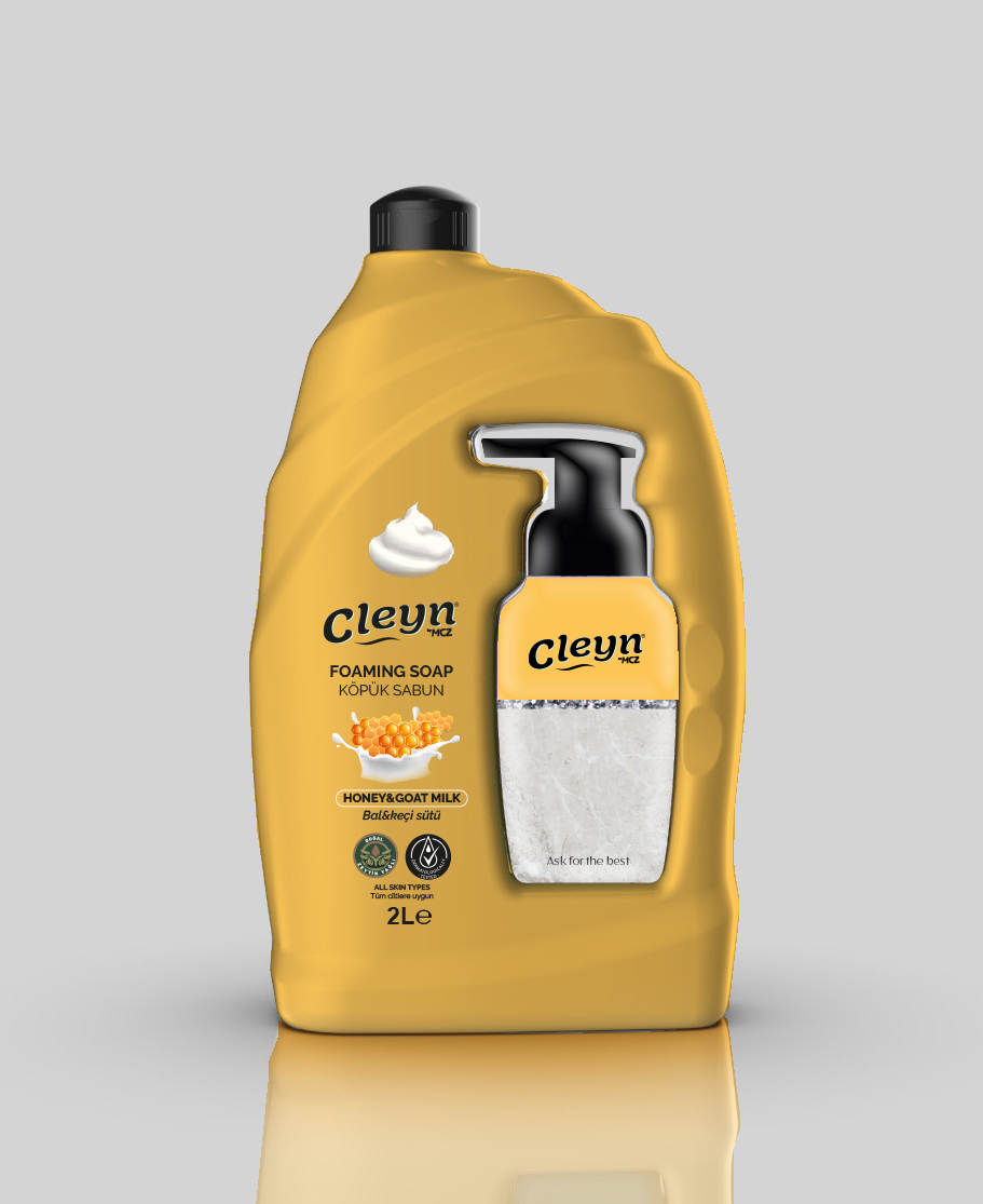 CLEYN Bal & Keçi Sütlü Köpük Sabun